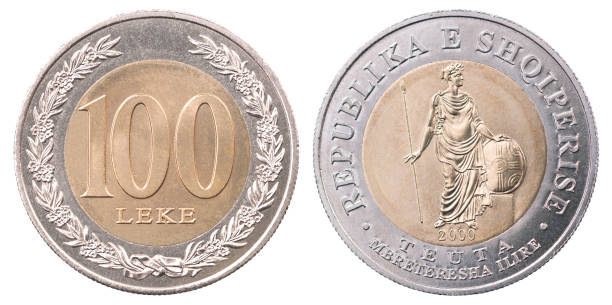 istock Coin Albanian Lek 1084592406