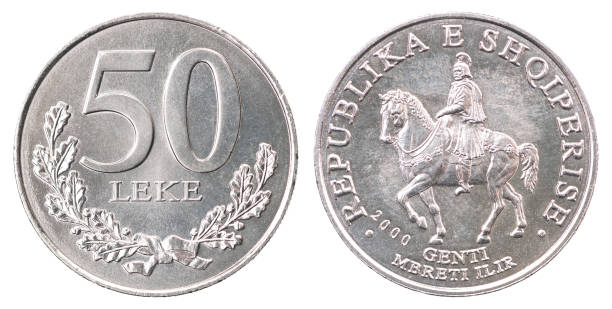 istock Coin Albanian Lek 1084592416