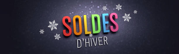 Winter Sale in French