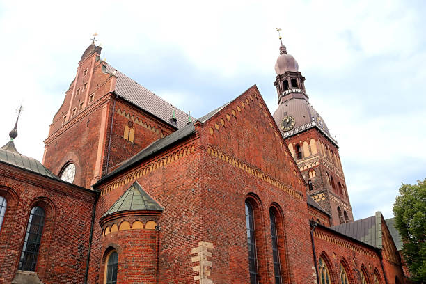 istock Riga Cathedral is the Evangelical Lutheran cathedral in Riga, Latvia 1084607498
