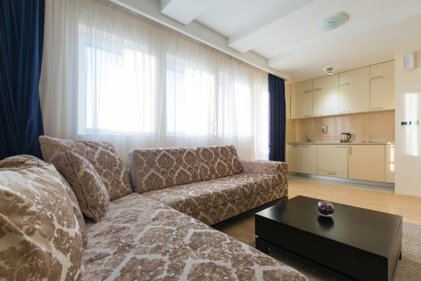 istock Interior of a hotel apartment 1084649134