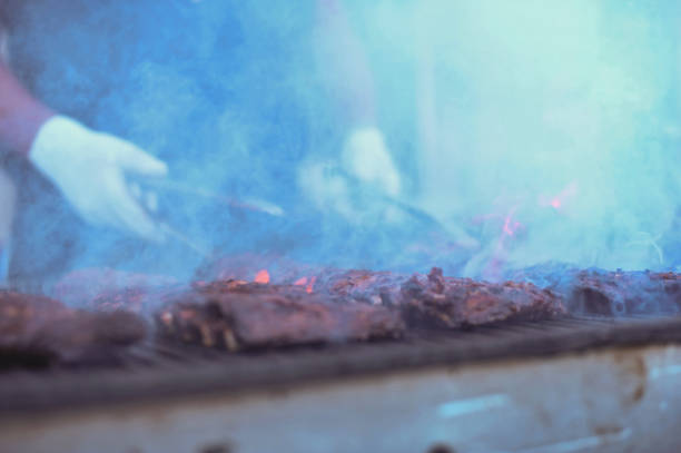 Barbecue pork ribs