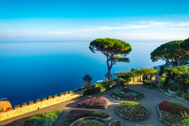 Garden in Ravello village, Amalfi coast