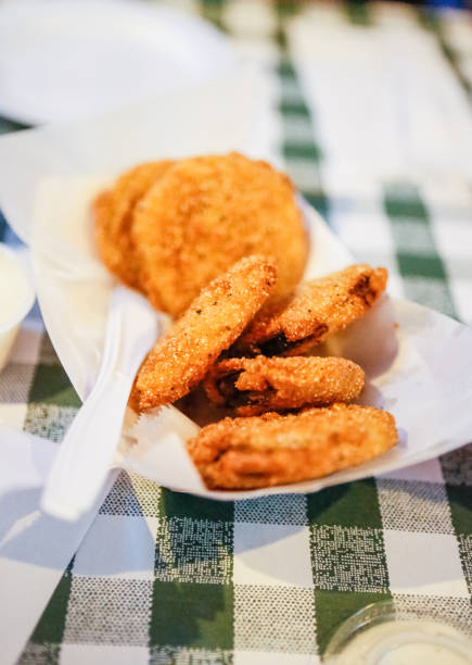 istock Southern Picnic Fried Green Tomatoes 1084673810