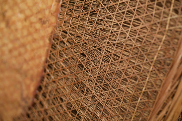istock Bamboo texture and background for design. Bamboo fiber texture form traditional chinese hat. Natural and organic texture. 1084674074