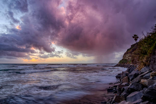 istock Seascape Landscape with Stormy Weather 1084674688