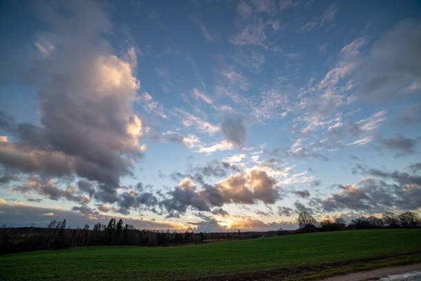 istock high contrast clouds on blue sky over natural landscape 1084675600