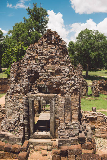 istock View Of Old Ruins Against Trees 1084682230