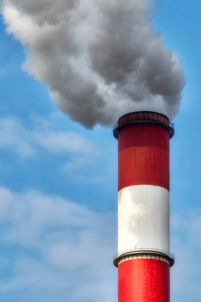 istock Smokey chimney, environmental pollution concept. 1084693100