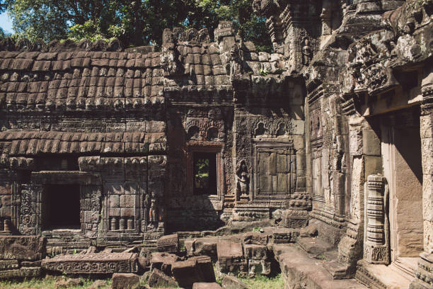 istock Exterior Of Old Temple Building 1084694844