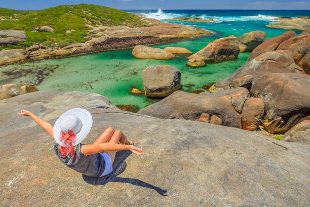 istock Woman at William Bay NP 1084702554