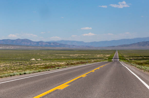 istock The Loneliest Road in America 1084727294
