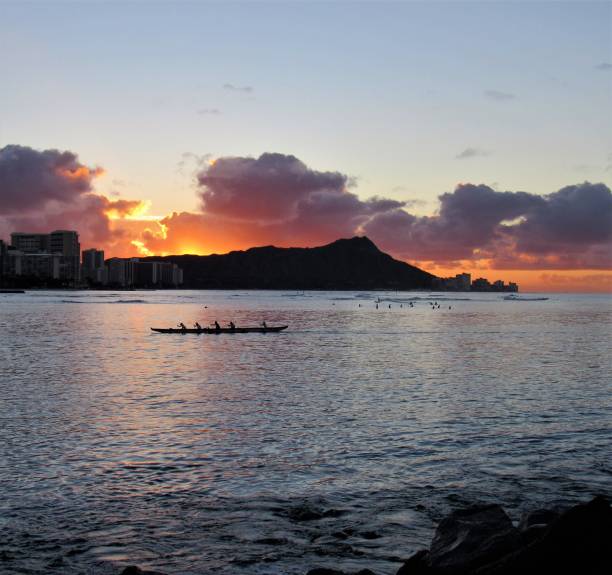 istock Sunrise over Diamond Head, Waikiki, Oahu, Hawaii 1084735424