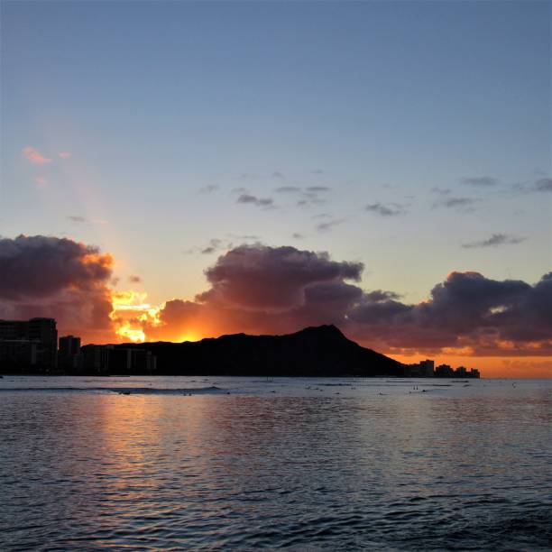 istock Sunrise over Diamond Head, Waikiki, Oahu, Hawaii 1084735434