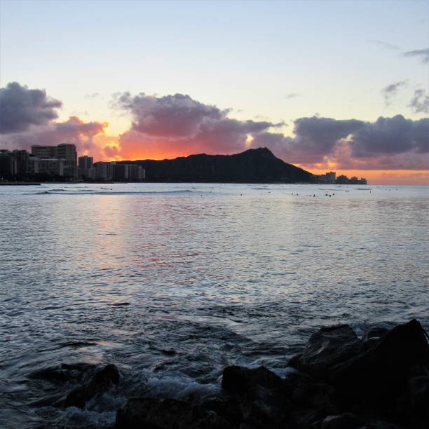 istock Sunrise over Diamond Head, Waikiki, Oahu, Hawaii 1084735470