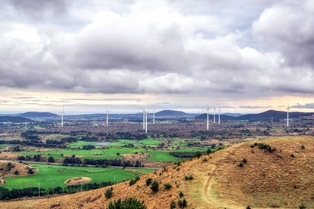 istock Yongnuni Oreum wind turbines 1084747636
