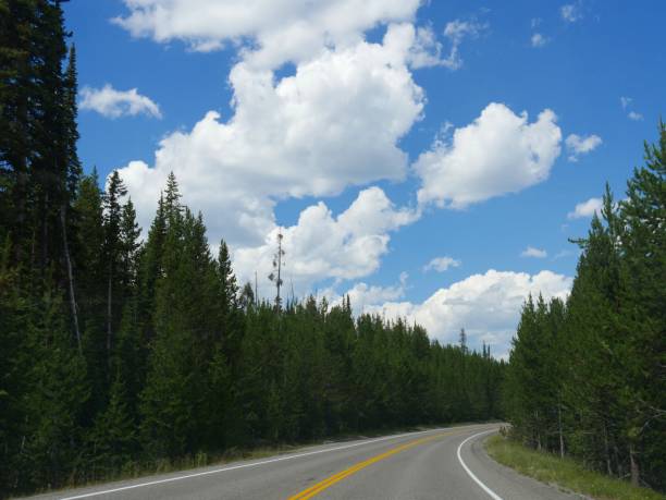 istock Driving around Yellowstone National Park 1084769250