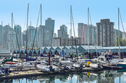 Vancouver Skyline, British Columbia, Canada