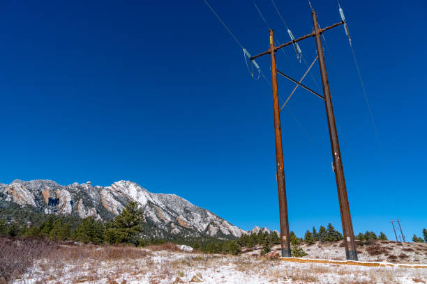 istock Urban Telephone Wires Boulder, CO 1084786562