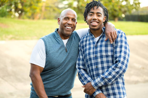 istock African American father and his son. 1084790358
