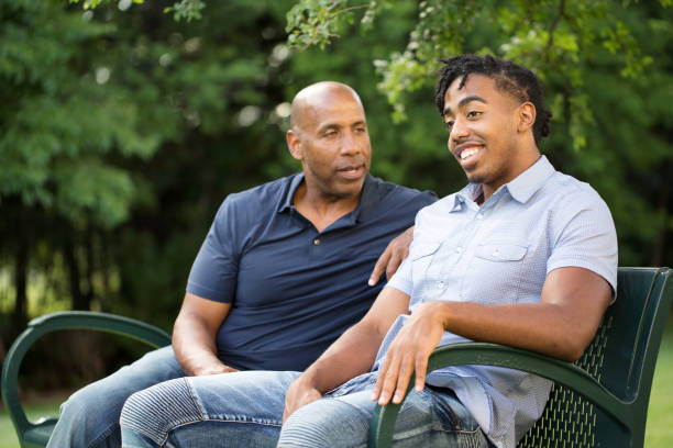 istock African American father and his son. 1084790392