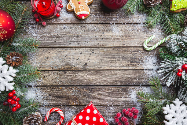 istock Christmas fir tree with decoration 1084798634