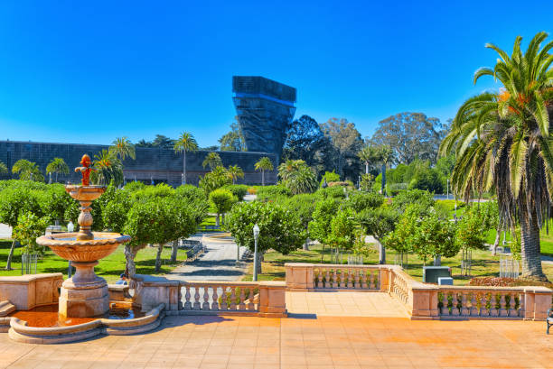San Francisco, California, USA - September 10, 2018:  San Francisco M.H. de Young Memorial Museum.