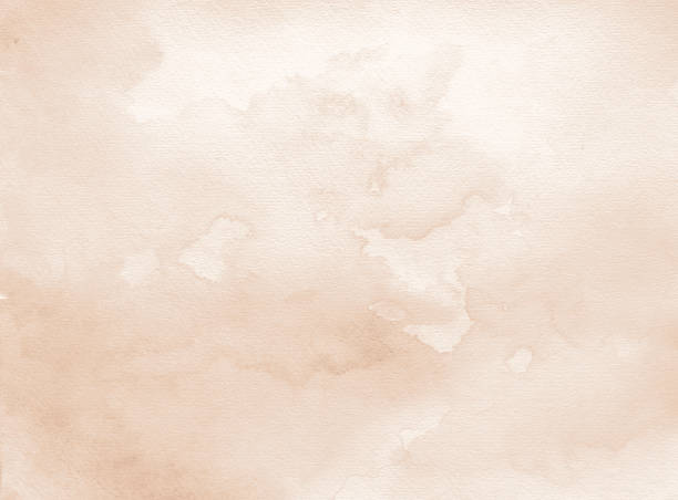 old paper sepia watercolor background Brown/ sepia watercolor background hand colored with layers on white watercolor paper. My own work. watercolor painting stock pictures, royalty-free photos & images