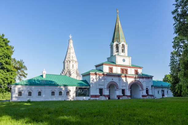 教会、アセンション kolomenskoye ,モスクワ,ロシア - kolomenskoye ストックフォトと画像