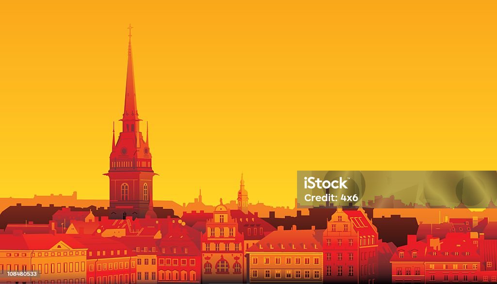 Sztokholm - Grafika wektorowa royalty-free (Sztokholm)