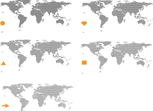 mapa świata. - 3885 stock illustrations