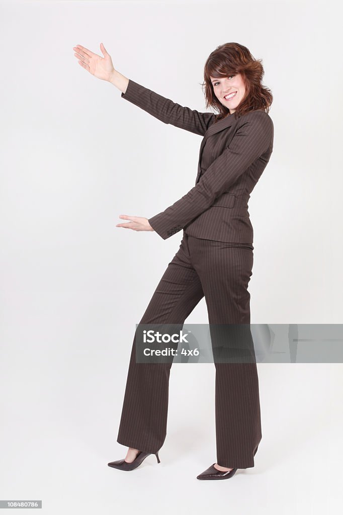 Happy to show you  20-24 Years Stock Photo