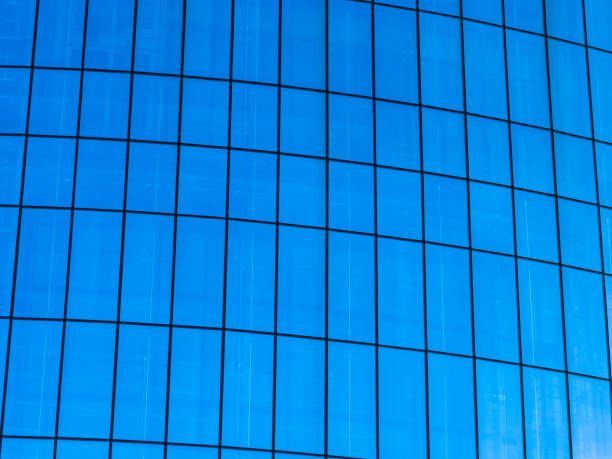 istock Beautiful business office building skyscraper with window glass 1084810116