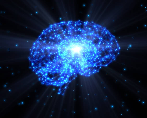 istock Wires from the point of brain graphics，Concept for neural networks 1084821860