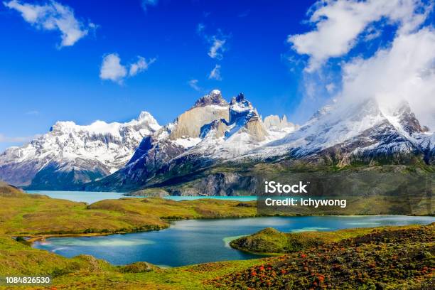 Torres Del Paine Chile Stock Photo - Download Image Now - Chile, Patagonia - Chile, Andes
