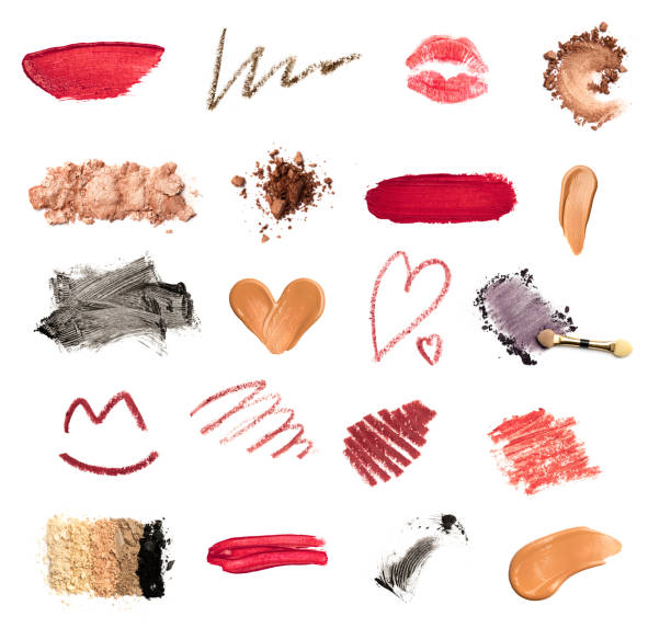 collection of various make up accessories on white background. each one is shot separately collection of various make up accessories on white background. each one is shot separately for sale flash stock pictures, royalty-free photos & images