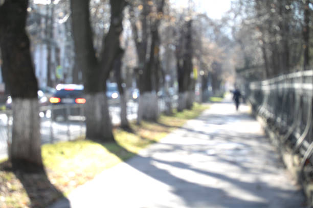 istock Daily life in sunny weather blurred background. 1084838430