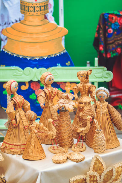 istock Straw doll souvenirs at Shrovetide 1084845706