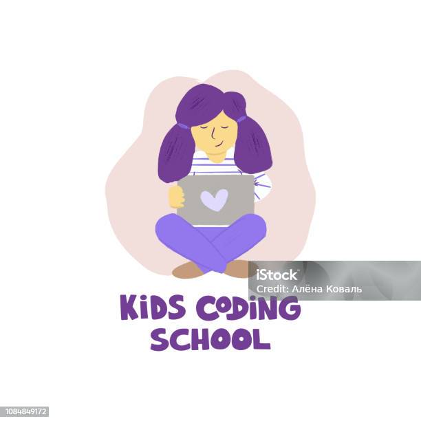 Fat Kid Coding Child Coding Stock Illustration - Download Image Now - Camping, Coding ...