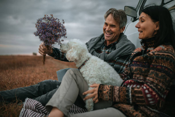 istock Enjoying romantic day outdoors 1084853214