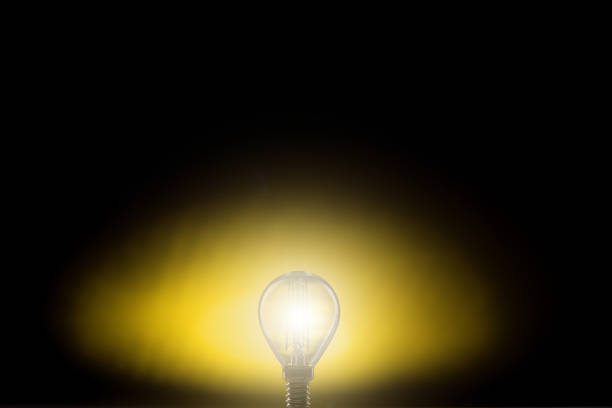 Light Bulb icon on yellow background