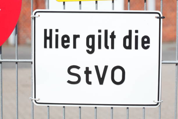 Traffic sign here applies the StVO, Highway Code, Germany, Europe