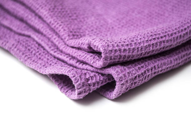 istock purple cleaning towel on white background 1084900214