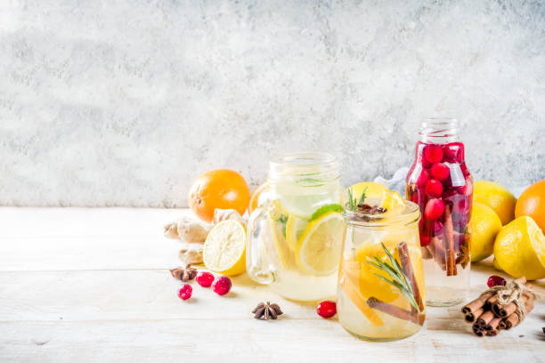istock Fall and winter refreshing infused water 1084906664