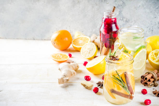 istock Fall and winter refreshing infused water 1084907020