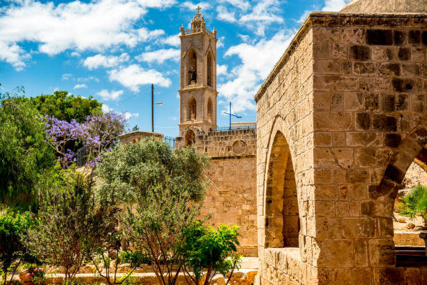 Ayia Napa monastery, best known landmark of the area. Cyprus Ayia Napa monastery, best known landmark of the area. Cyprus. cyprus agia napa stock pictures, royalty-free photos & images