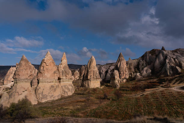 istock Beutiful shape rocks in Capadocia in rose valley 1084957478