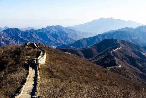 la grande muraglia cinese - asllani foto e immagini stock
