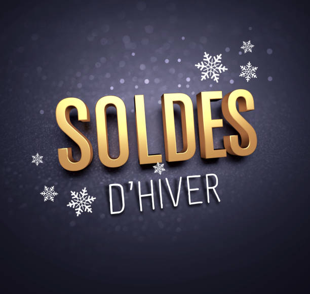 istock Winter Sale writing in French 1084965926