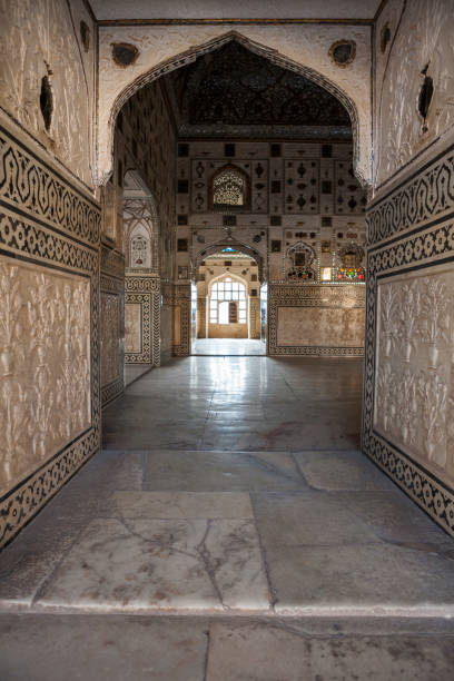 istock Sheesh Mahal at Amer Fort in Jaipur, India 1084968560
